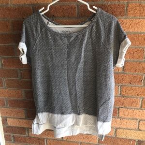 Grey beyond yoga shirt